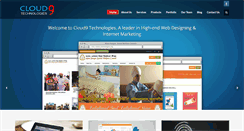 Desktop Screenshot of cloud9india.net